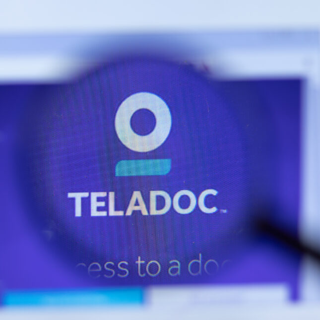 Teladoc website -- health tech coverage from STAT