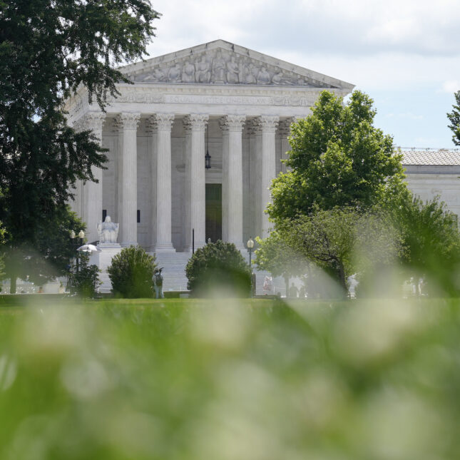 The U.S Supreme Court is seen, Thursday, June 20, 2024, in Washington.